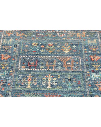 Tappeto Rubin Pakistan grigio bianco 78x302