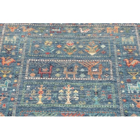 Tappeto Rubin Pakistan grigio bianco 81x301