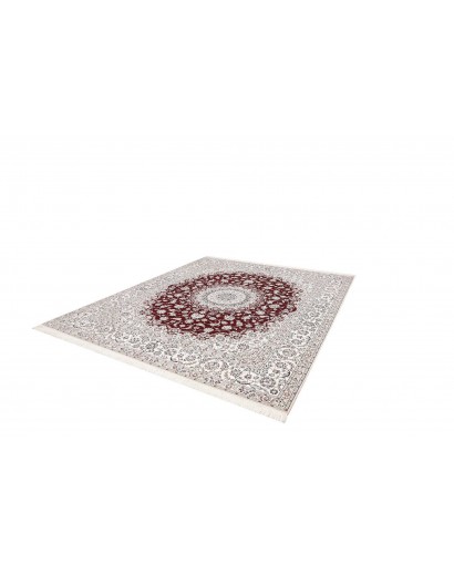 Tappeto Nain 6La Persia bianco azzurro 262x315