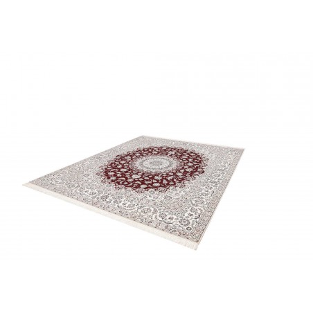 Tappeto Nain 6La Persia bianco azzurro 262x315