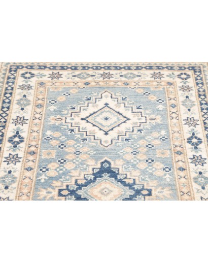 Tappeto Kazak Afghanistan bianco 84x302