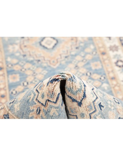Tappeto Kazak Afghanistan bianco 84x302