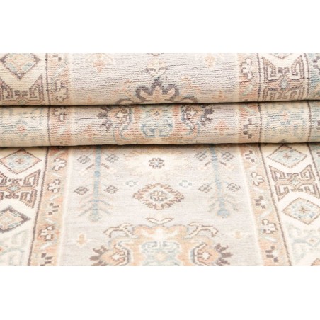 Tappeto Kazak Afghanistan bianco marrone 77x297