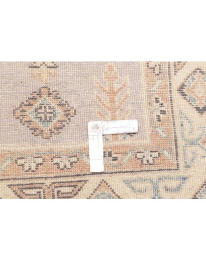 Tappeto Kazak Afghanistan bianco marrone 77x297