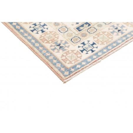 Tappeto Kazak Afghanistan bianco grigio 83x289
