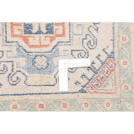 Tappeto Kazak Afghanistan bianco grigio 81x292