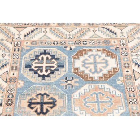Tappeto Kazak Afghanistan bianco 81x289