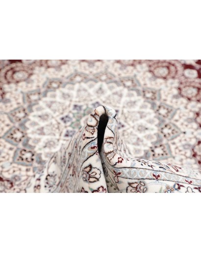 Tappeto Nain 6La Persia bianco azzurro 262x315