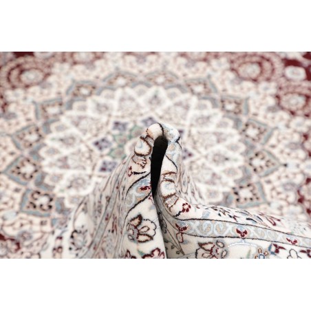 Tappeto Nain 6La Persia bianco azzurro 262x315