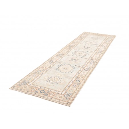 Tappeto Kazak Afghanistan bianco 86x281