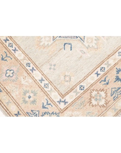 Tappeto Kazak Afghanistan bianco 86x281