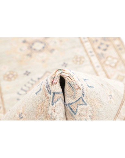 Tappeto Kazak Afghanistan bianco 86x281