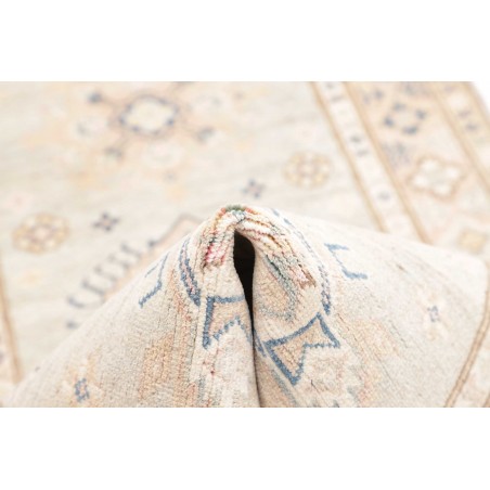 Tappeto Kazak Afghanistan bianco 86x281