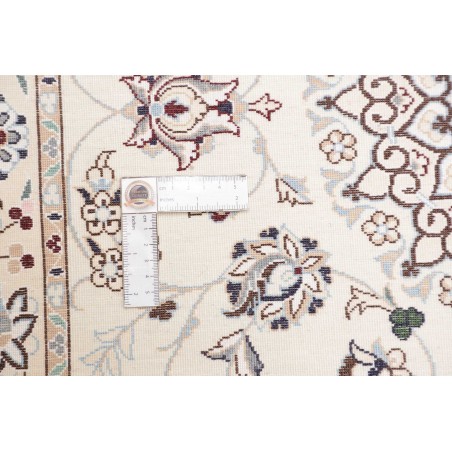 Tappeto Nain 6La Persia bianco azzurro 262x315