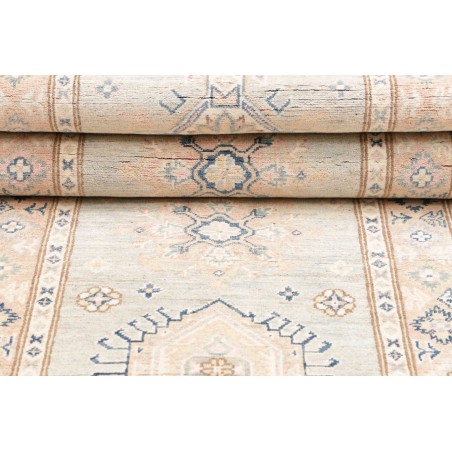 Tappeto Kazak Afghanistan bianco 86x281