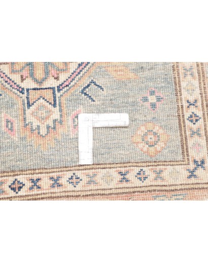 Tappeto Kazak Afghanistan bianco 86x281