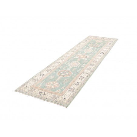 Tappeto Kazak Afghanistan bianco 83x287