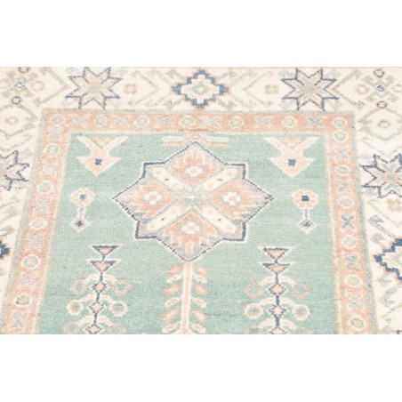 Tappeto Kazak Afghanistan bianco 83x287