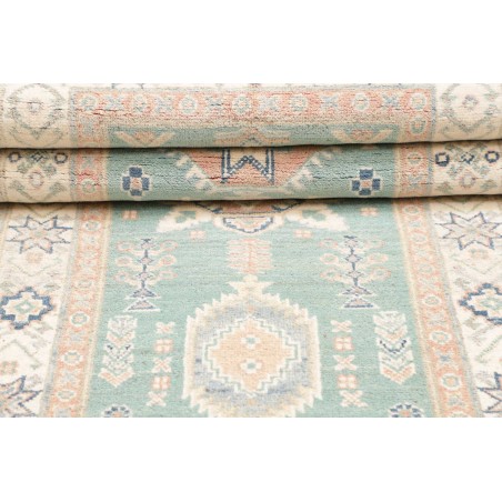Tappeto Kazak Afghanistan bianco 83x287