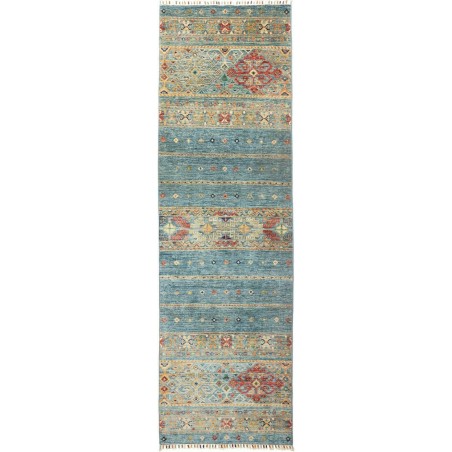 Tappeto Rubin Pakistan verde grigio 78x257