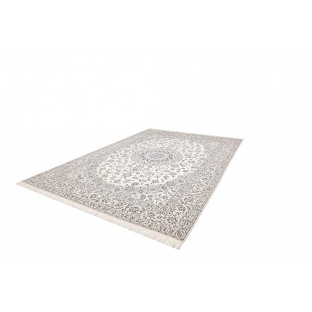 Tappeto Nain 6La Persia bianco grigio 262x369