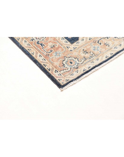 Tappeto Kazak Afghanistan bianco grigio 83x286
