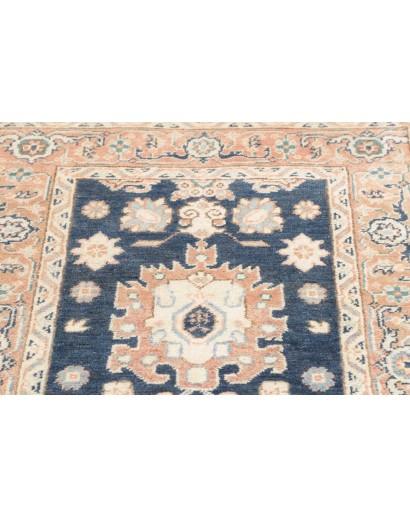 Tappeto Kazak Afghanistan bianco grigio 83x286