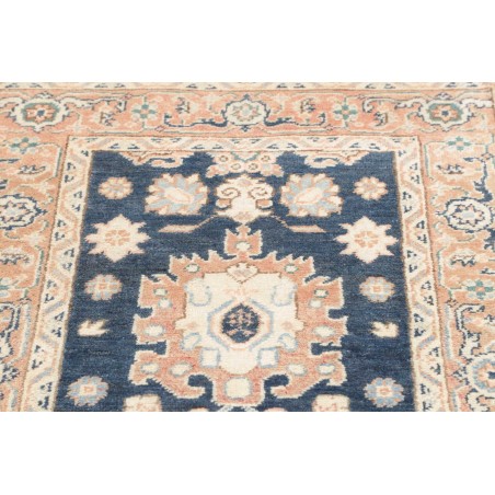 Tappeto Kazak Afghanistan bianco grigio 83x286