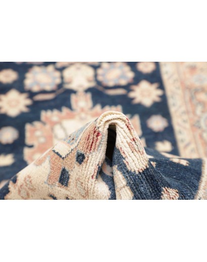 Tappeto Kazak Afghanistan bianco grigio 83x286