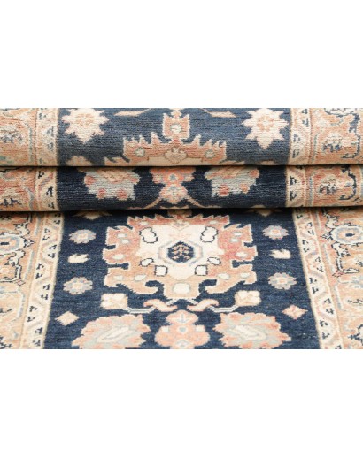 Tappeto Kazak Afghanistan bianco grigio 83x286