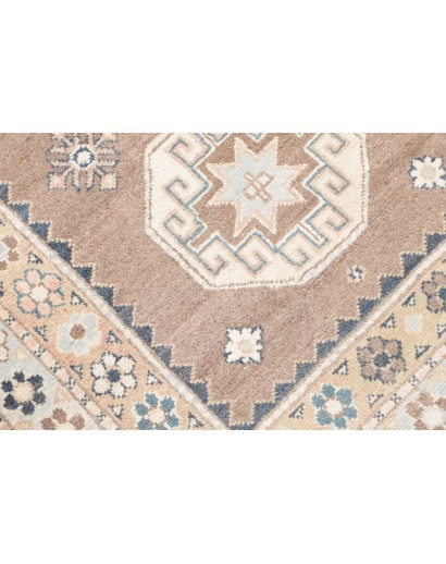 Tappeto Kazak Afghanistan beige grigio 81x288
