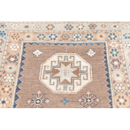 Tappeto Kazak Afghanistan beige grigio 81x288