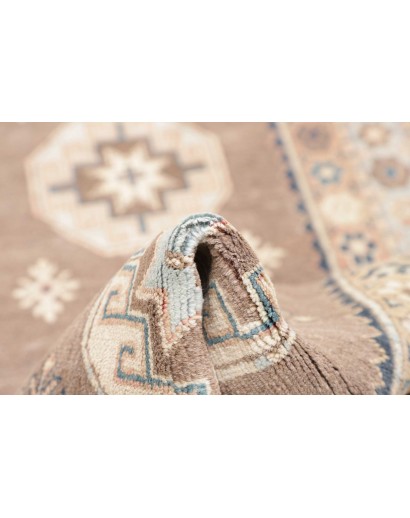 Tappeto Kazak Afghanistan beige grigio 81x288