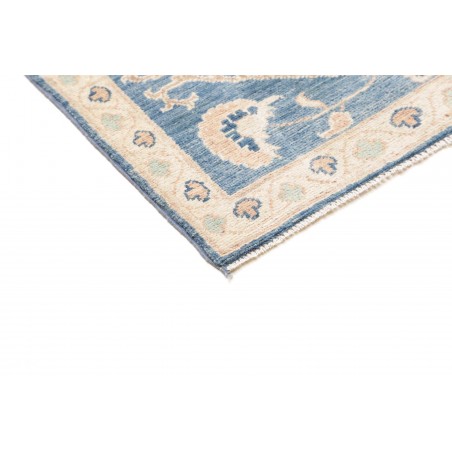 Tappeto Kazak Afghanistan bianco 85x296