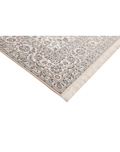 Tappeto Nain 6La Persia bianco grigio 262x369