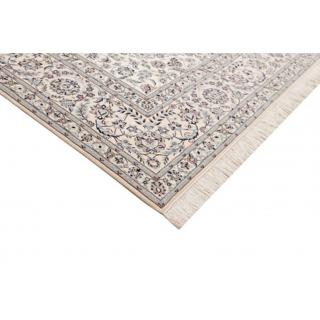 Tappeto Nain 6La Persia bianco grigio 262x369