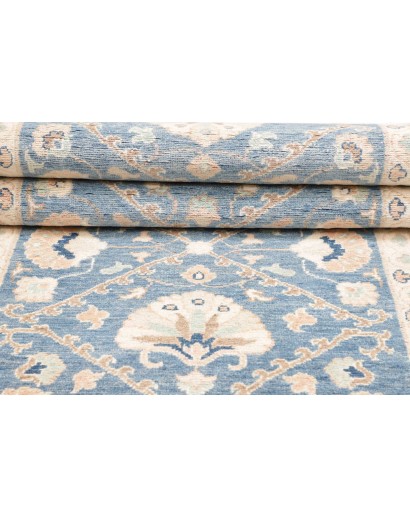 Tappeto Kazak Afghanistan bianco 85x296
