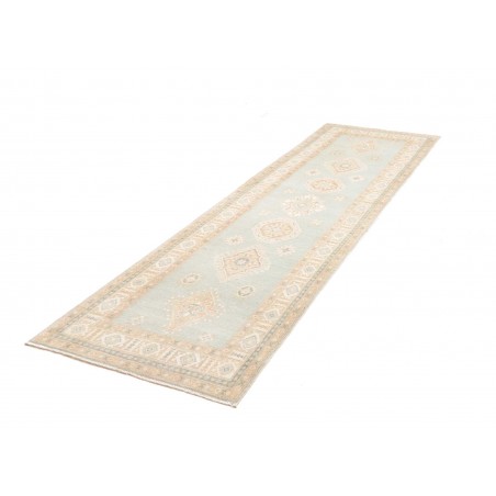 Tappeto Kazak Afghanistan bianco 83x297