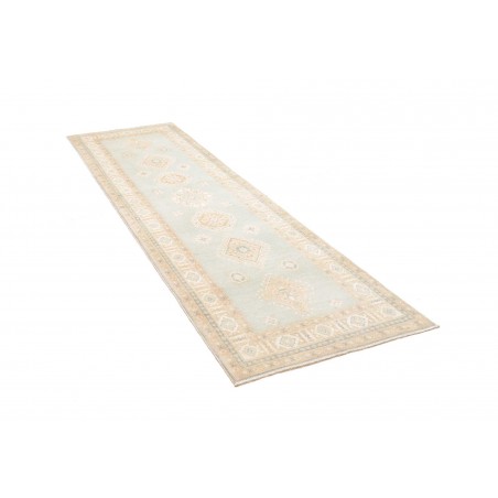 Tappeto Kazak Afghanistan bianco 83x297