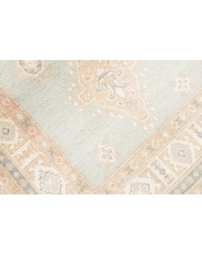 Tappeto Kazak Afghanistan bianco 83x297