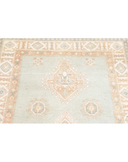 Tappeto Kazak Afghanistan bianco 83x297