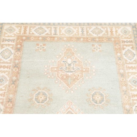 Tappeto Kazak Afghanistan bianco 83x297