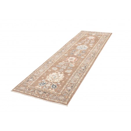 Tappeto Kazak Afghanistan marrone bianco 84x297