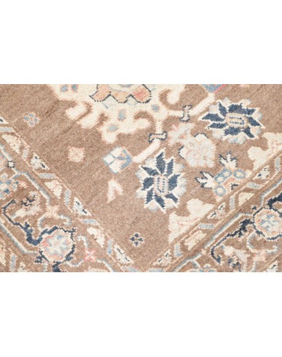 Tappeto Kazak Afghanistan marrone bianco 84x297