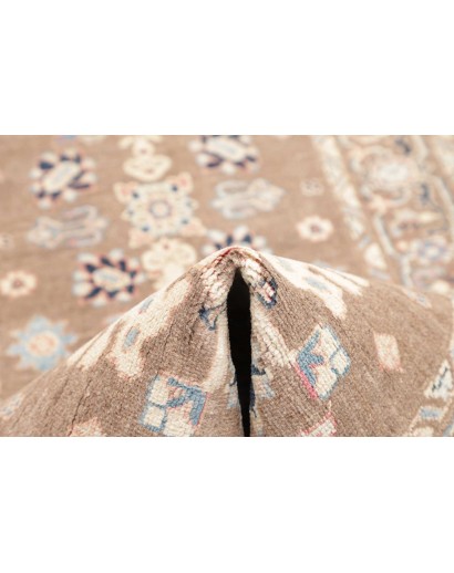 Tappeto Kazak Afghanistan marrone bianco 84x297