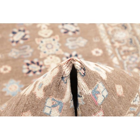 Tappeto Kazak Afghanistan marrone bianco 84x297
