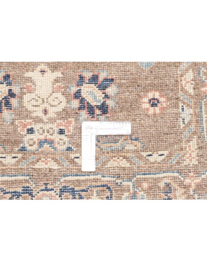 Tappeto Kazak Afghanistan marrone bianco 84x297