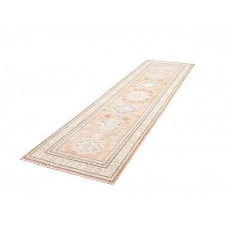Tappeto Kazak Afghanistan bianco 82x302