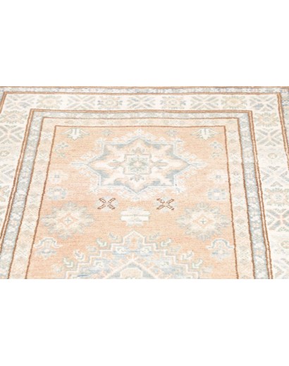 Tappeto Kazak Afghanistan bianco 82x302