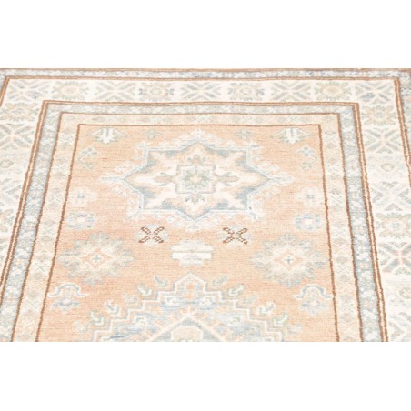 Tappeto Kazak Afghanistan bianco 82x302